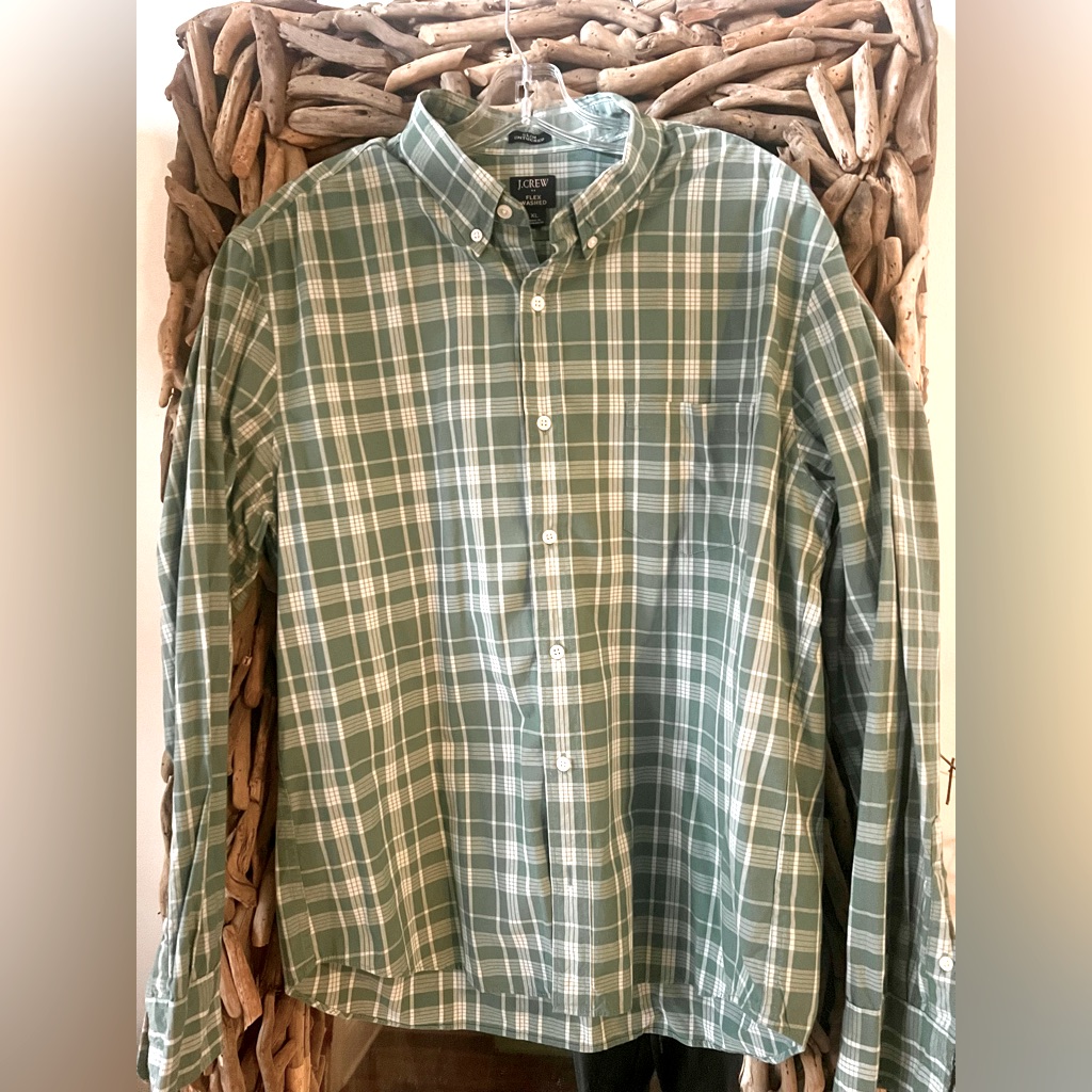 J.Crew Flex Washed Slim Untucked Xl